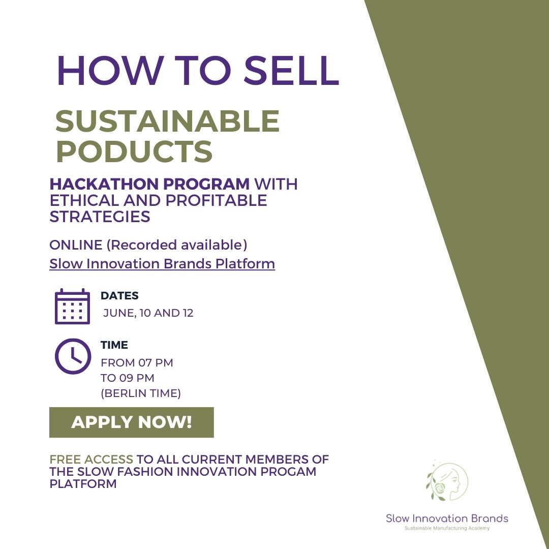 How to Sell Sustainable Products: learning ethical and profitable strategies